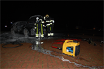 Prio 1 Brand Wegvervoer Auto Oost Buitenpost